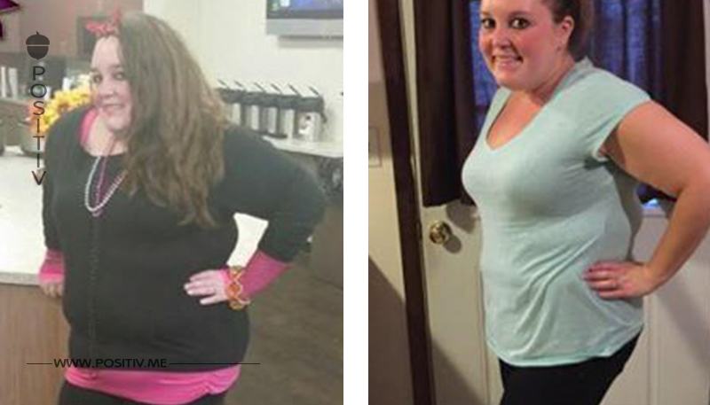 Nachdem sie ihre Hochzeitsfotos sieht, entschließt sie sich, Diät zu halten – und verliert 100 kg