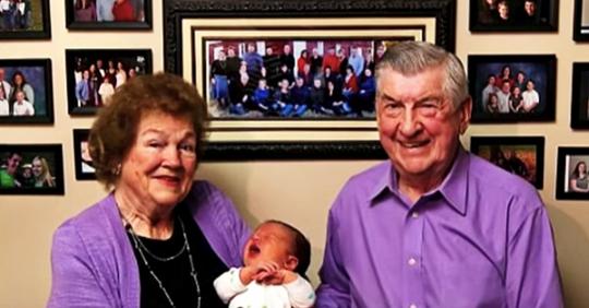 Paar feiert seinen 61. Hochzeitstag und ist Großeltern von 100 Enkeln