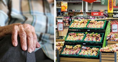 Alte Frau wird beim Stehlen in einem Supermarkt erwischt: 'Sagen Sie es nicht meinen Enkelkindern'