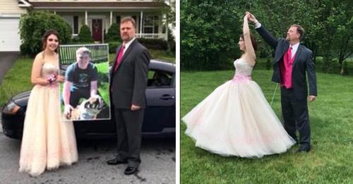 Trauernder Vater nimmt die Freundin seines verstorbenen Sohnes mit zum Abschlussball