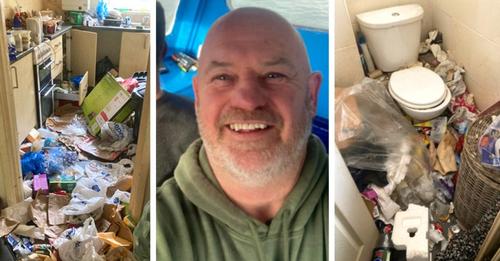 Der Mieter hinterlässt drei Tonnen Müll im Haus und sagt dem Eigentümer, er solle die Anzahlung in Höhe von 400 £ behalten: 'Sie werden sie brauchen'