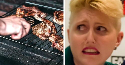 Veganerin schreibt ihrem Nachbarn einen Brief, in dem sie sich über den 'Gestank' des Fleisches beschwert, der zu ihr geweht wird